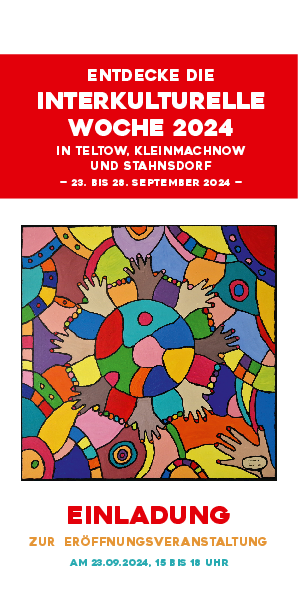 Auftaktveranstaltung der Interkulturellen Woche 2024 in Teltow, Kleinmachnow, Stahnsdorf