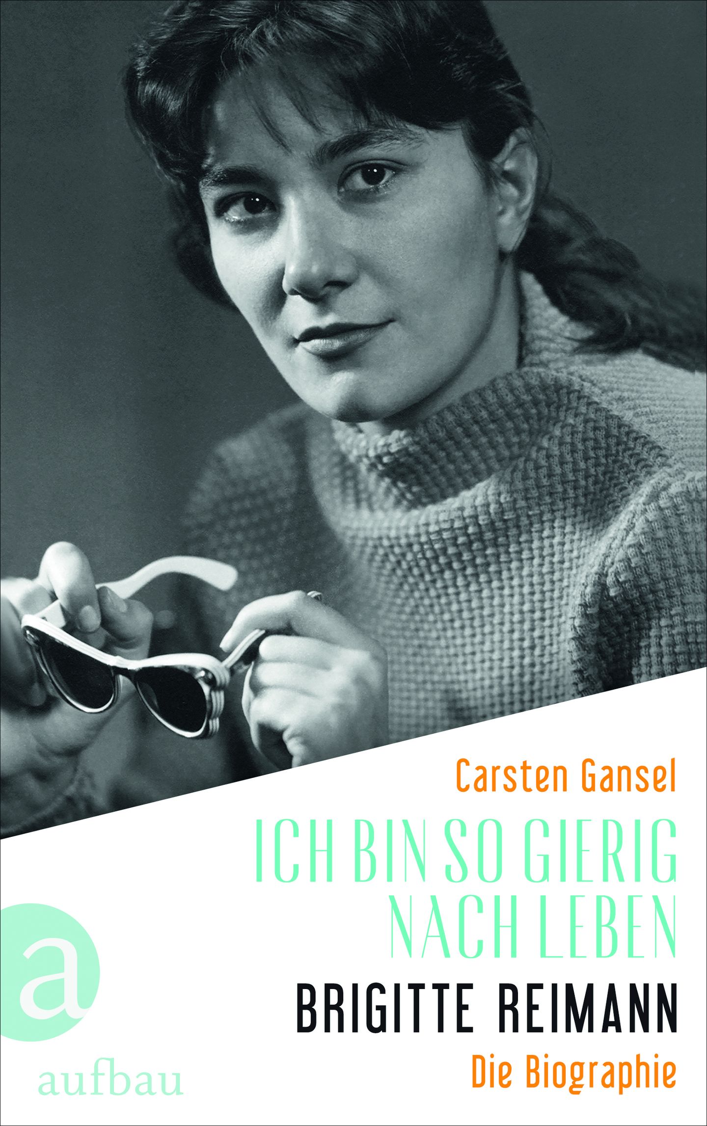 Buchcover mit dem Porträt der Schriftstellerin Brigitte Reimann