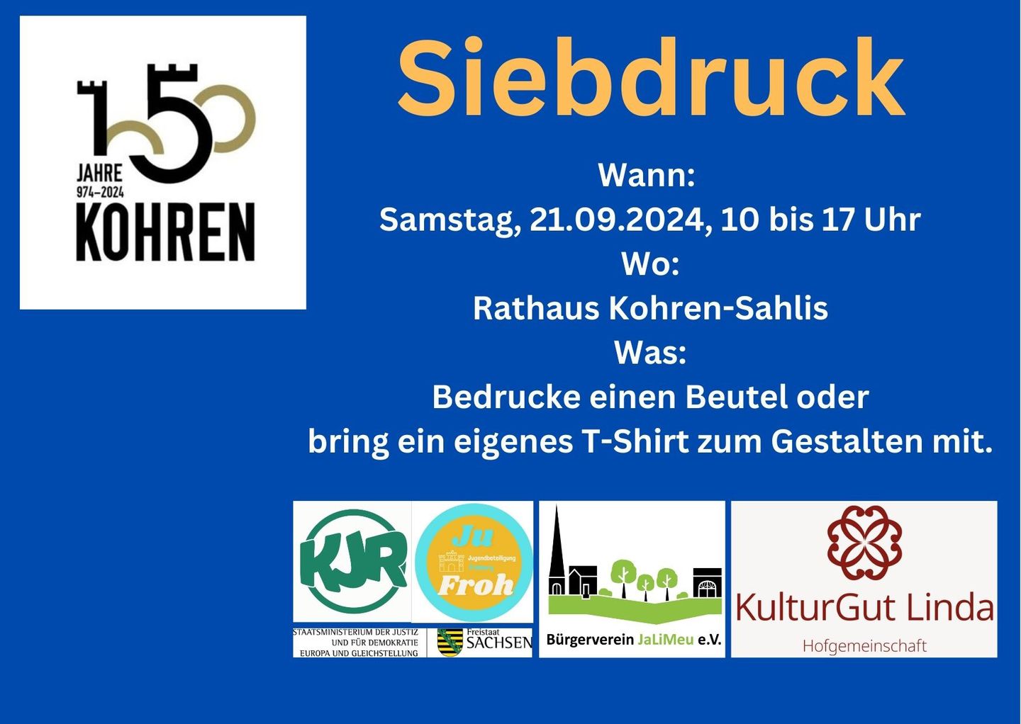Einladungsposter der Veranstaltung