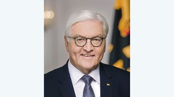 Portrait des Bundespräsidenten Frank-Walter Steinmeier