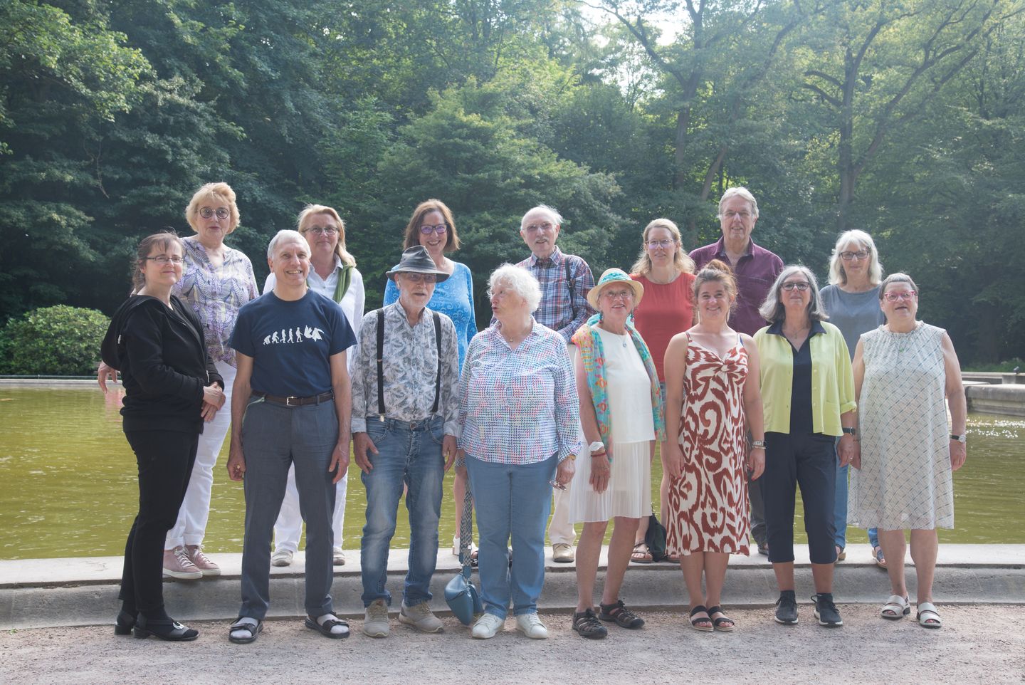 Gruppenbild der bereits im Projekt engagierten Menschen