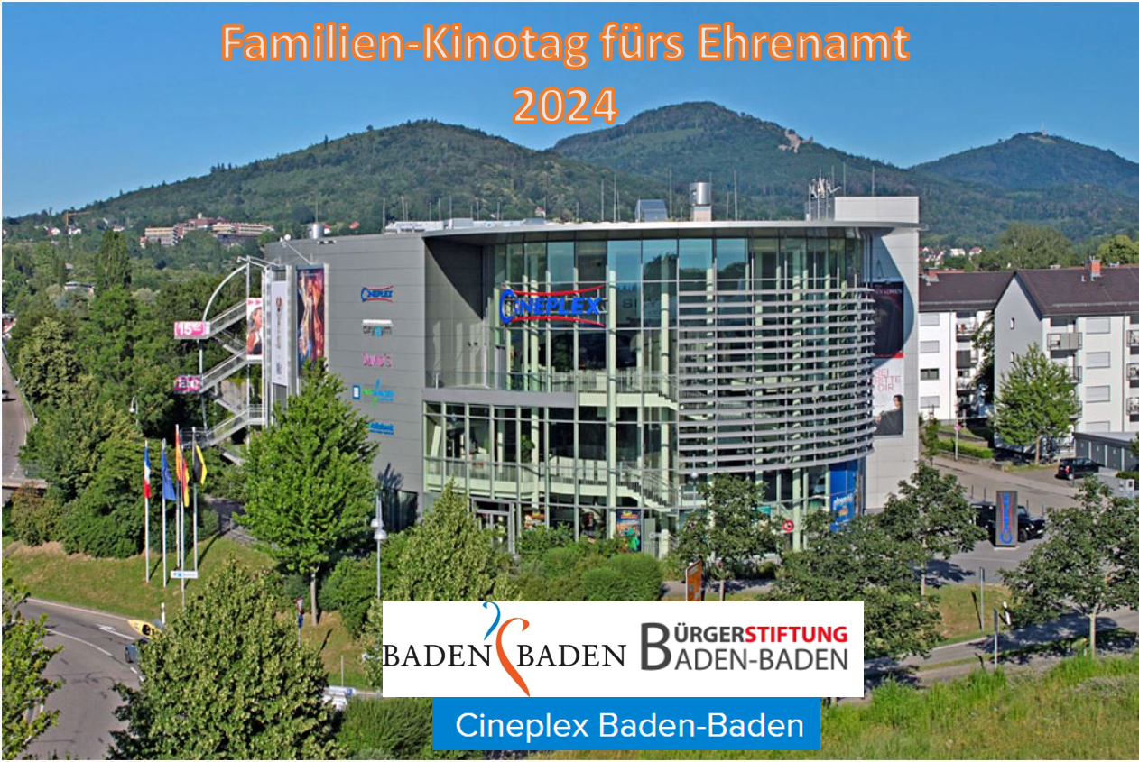 Familien-Kinotag fürs Ehrenamt