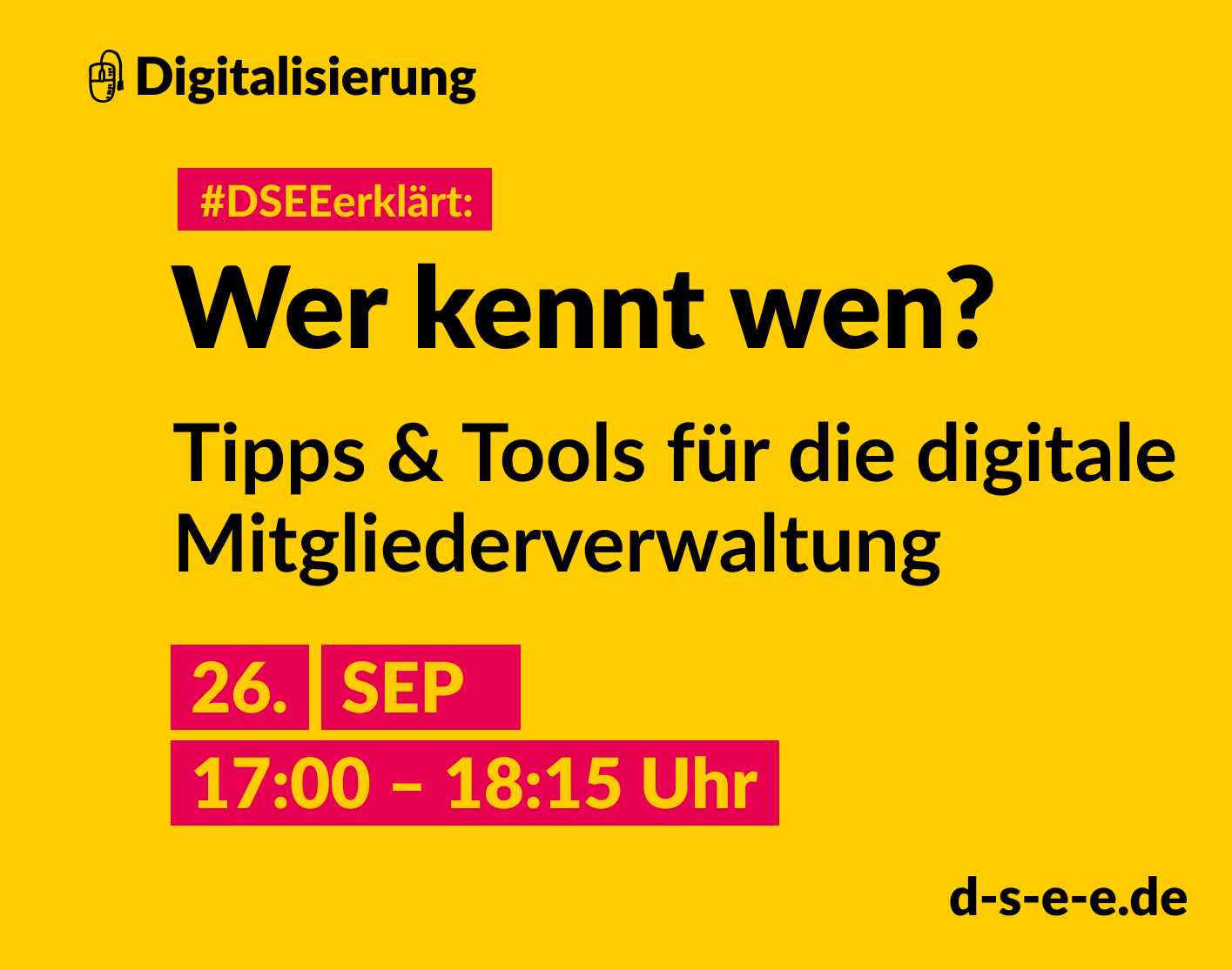 Wer kennt wen? Tipps und Tools für die digitale Mitgliederverwaltung