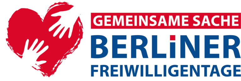 Das Bild zeigt das Logo der Berliner Freiwilligentage mit dem Motto "Gemeinsame Sache"