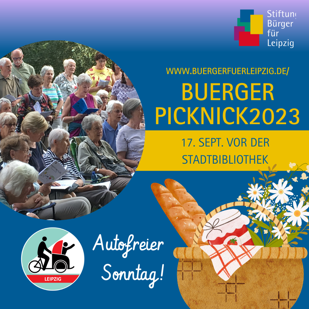Einladung zum Bürgerpicknick am 17.-9. in Leipzig 