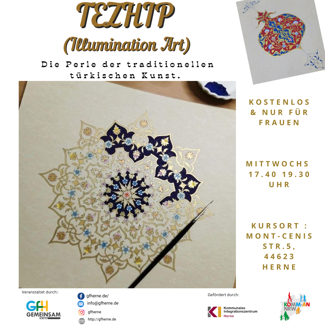 Tezhip (Illumination Art): Die Perle der traditionellen türkischen Kunst.
